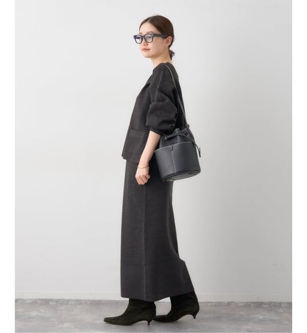 IENA「《WEB限定追加》スーパーファインスムースニットスカート」|スカート|