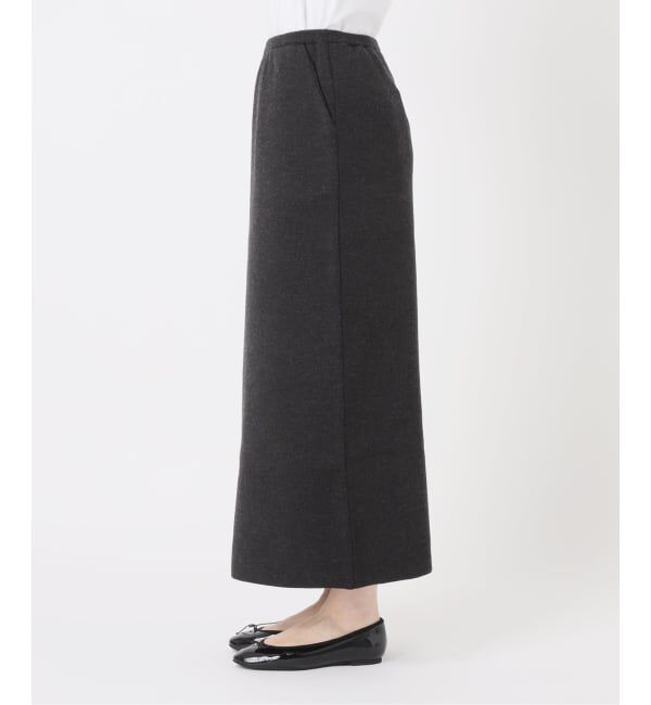 IENA「《WEB限定追加》スーパーファインスムースニットスカート」|スカート|