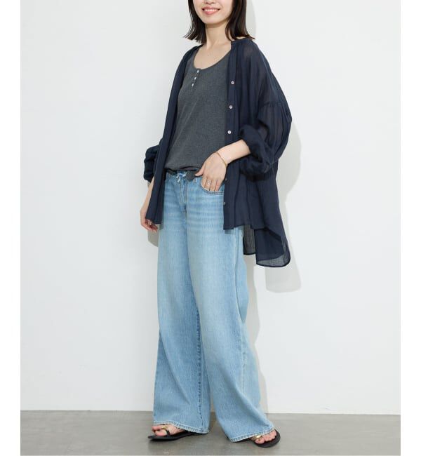 SLOBE IENA「《追加》ラミースキッパーシャツ」|シャツ・ブラウス|