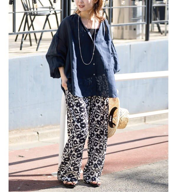 SLOBE IENA「《追加》ラミースキッパーシャツ」|シャツ・ブラウス|