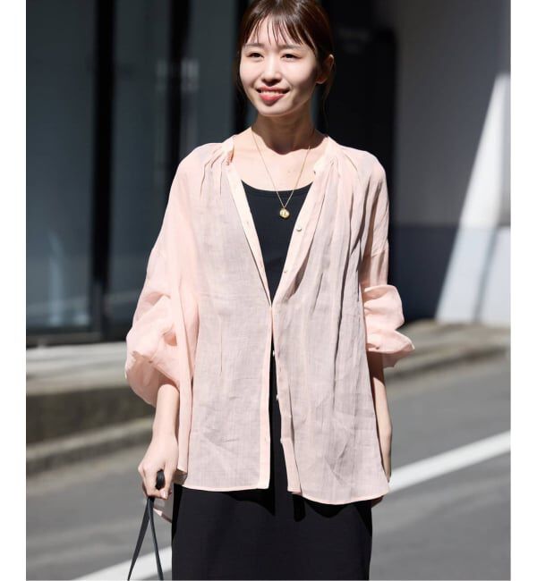 SLOBE IENA「《追加》ラミースキッパーシャツ」|シャツ・ブラウス|