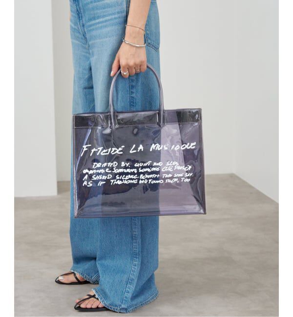 IENA「IENA CLEAR TOTE BAG」|トートバッグ|