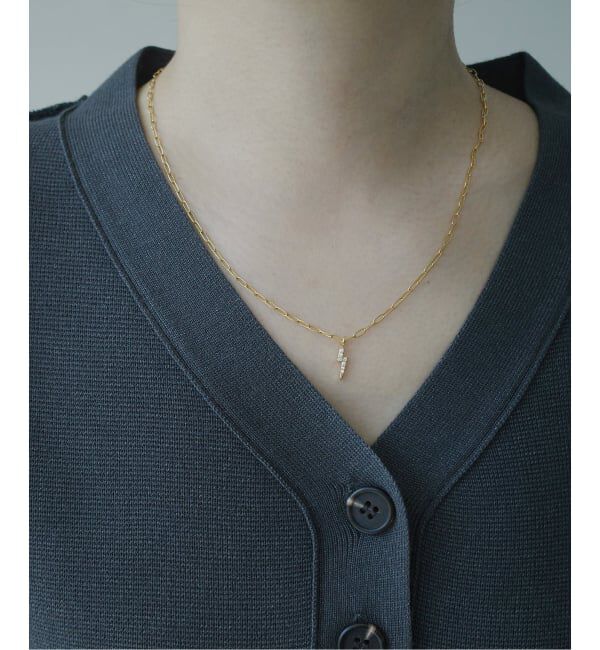 SLOBE IENA「Theia Jewelry/テイア ジュエリー チェーンネックレス 81445N0016」|ネックレス|