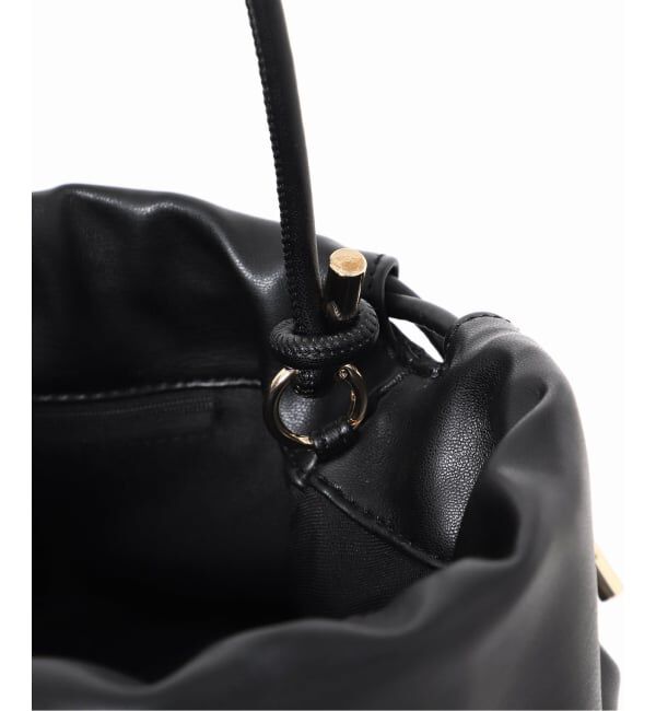 SLOBE IENA「SLOBE 3WAY スムース巾着バッグ」|その他|