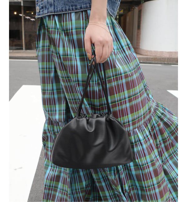 SLOBE IENA「SLOBE 3WAY スムース巾着バッグ」|その他|