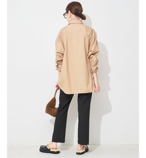 SLOBE IENA「ファインOXルーズフィットシャツ」|シャツ・ブラウス|