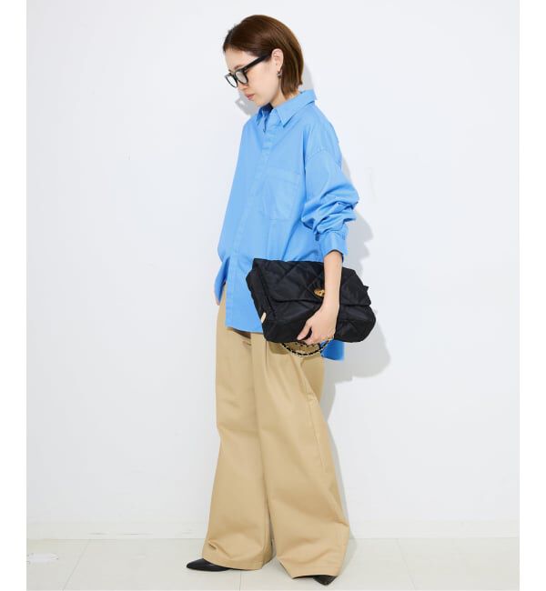 SLOBE IENA「ファインOXルーズフィットシャツ」|シャツ・ブラウス|