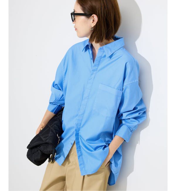 SLOBE IENA「ファインOXルーズフィットシャツ」|シャツ・ブラウス|