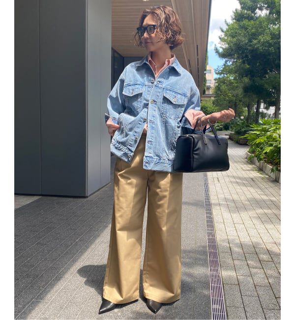 SLOBE IENA「ファインOXルーズフィットシャツ」|シャツ・ブラウス|