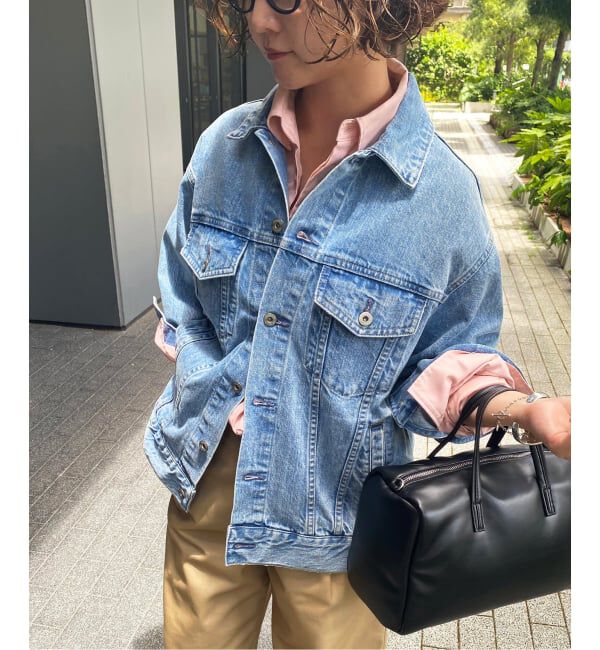 SLOBE IENA「ファインOXルーズフィットシャツ」|シャツ・ブラウス|