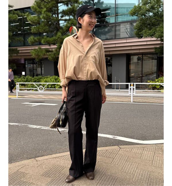 SLOBE IENA「ファインOXルーズフィットシャツ」|シャツ・ブラウス|