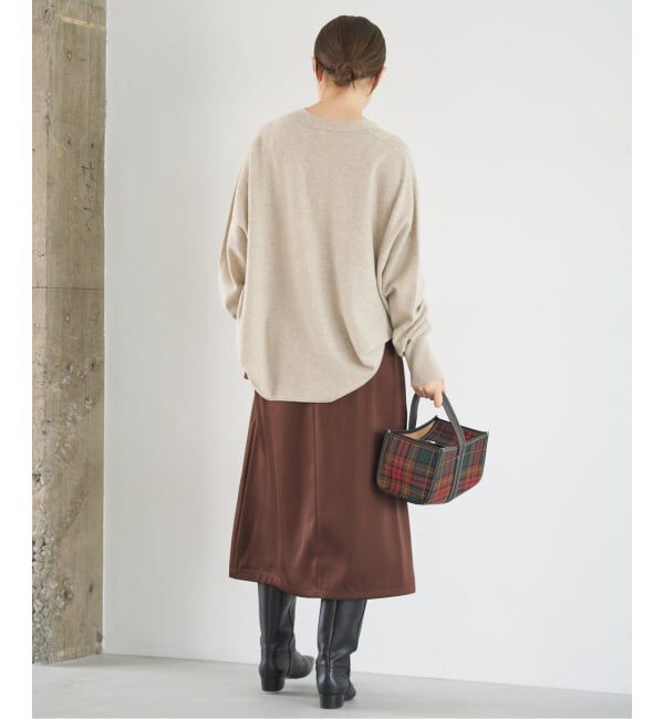 IENA「ベルトラップスカート」|スカート|