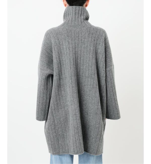 IENA「ワイドリブBIGプルオーバー」|ニット・セーター|
