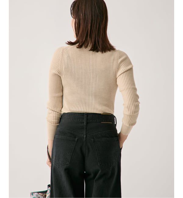 VERMEIL par iena「SLOWOOL Vネック カーディガン」|カーディガン|