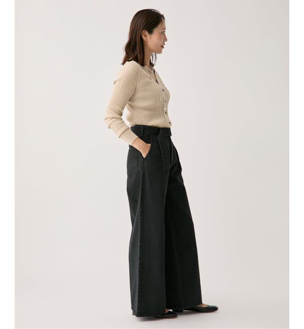 VERMEIL par iena「SLOWOOL Vネック カーディガン」|カーディガン|