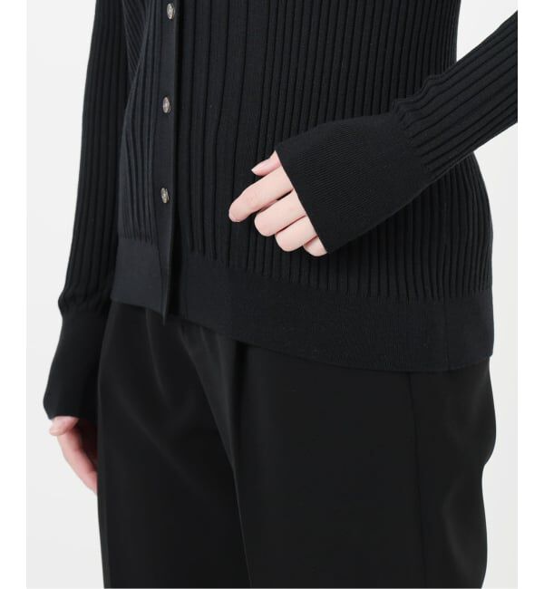 VERMEIL par iena「SLOWOOL Vネック カーディガン」|カーディガン|