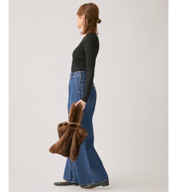 VERMEIL par iena「SLOWOOL Vネック カーディガン」|カーディガン|