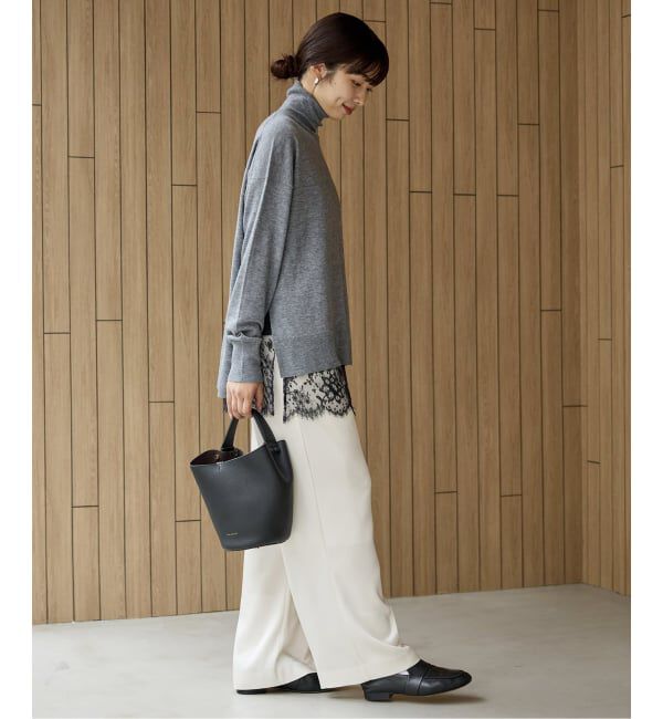 IENA「ダブルサテンイージーパンツ」|その他|