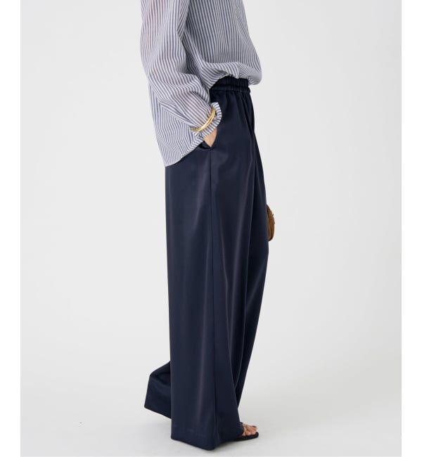 IENA「ダブルサテンイージーパンツ」|その他|