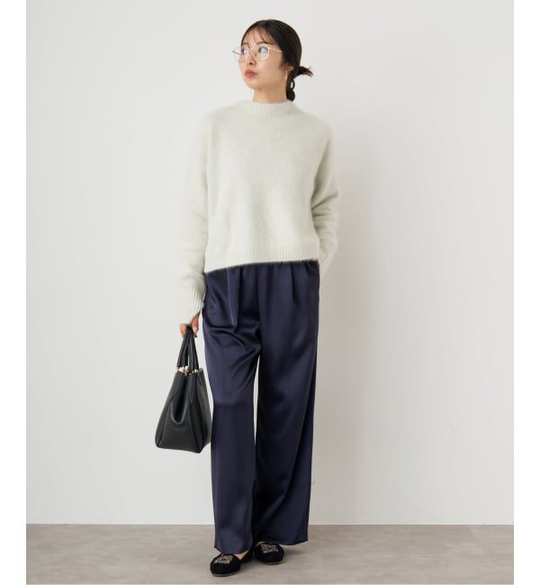 IENA「ダブルサテンイージーパンツ」|その他|