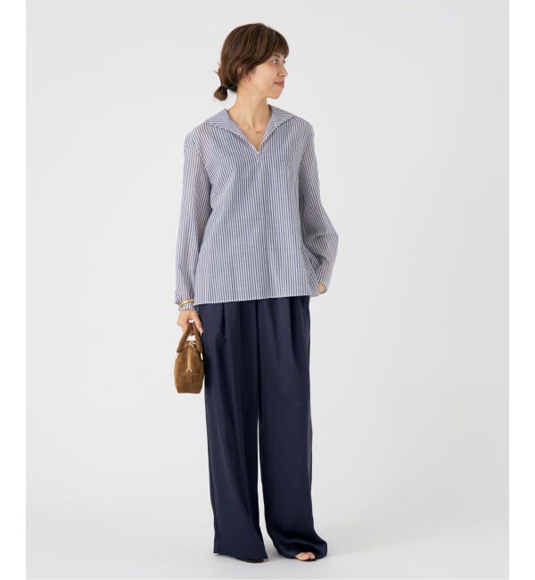 IENA「ダブルサテンイージーパンツ」|その他|