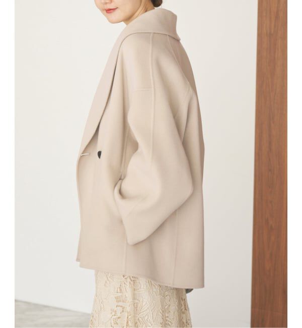 IENA「《追加》Super160 ショールカラーハーフコート」|その他|