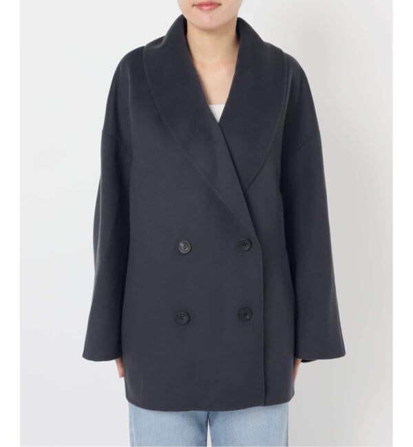 IENA「《追加》Super160 ショールカラーハーフコート」|その他|