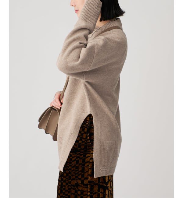 VERMEIL par iena「RIBタックプルオーバー」|ニット・セーター|