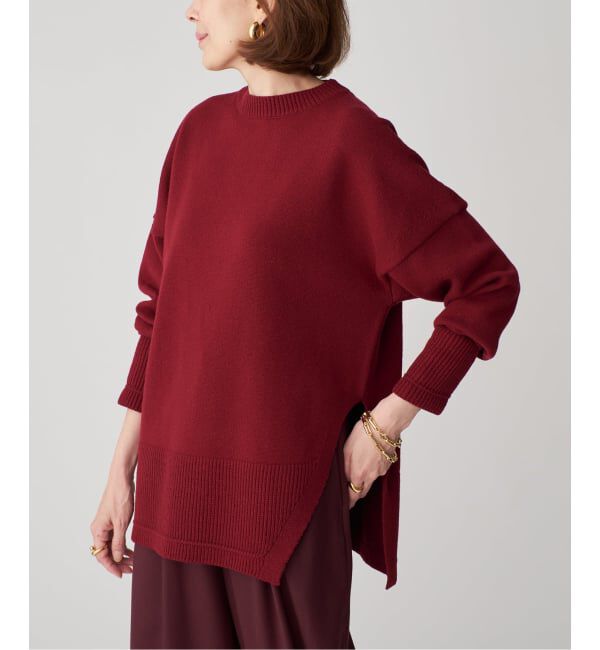 VERMEIL par iena「RIBタックプルオーバー」|ニット・セーター|