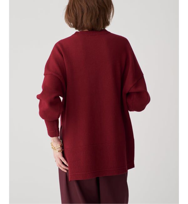 VERMEIL par iena「RIBタックプルオーバー」|ニット・セーター|