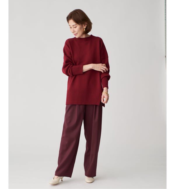 VERMEIL par iena「RIBタックプルオーバー」|ニット・セーター|