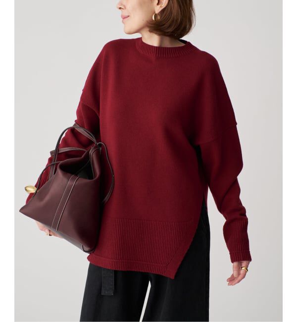 VERMEIL par iena「RIBタックプルオーバー」|ニット・セーター|