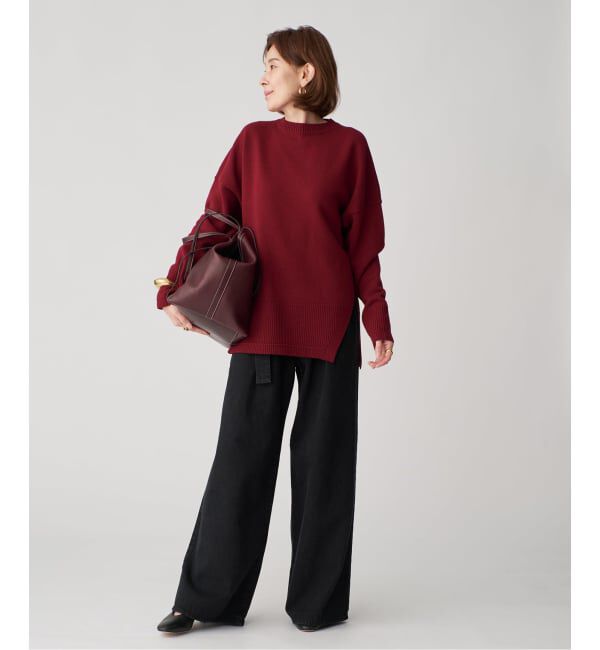 VERMEIL par iena「RIBタックプルオーバー」|ニット・セーター|