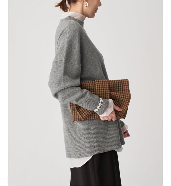 VERMEIL par iena「RIBタックプルオーバー」|ニット・セーター|