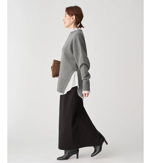 VERMEIL par iena「RIBタックプルオーバー」|ニット・セーター|