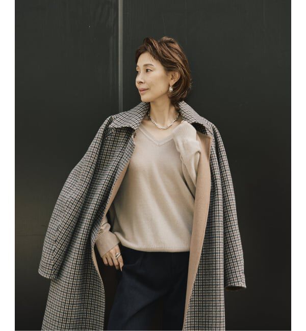 VERMEIL par iena「チェックコート」|その他|
