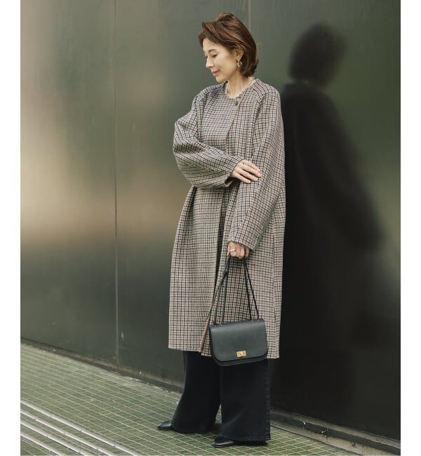 VERMEIL par iena「チェックコート」|その他|