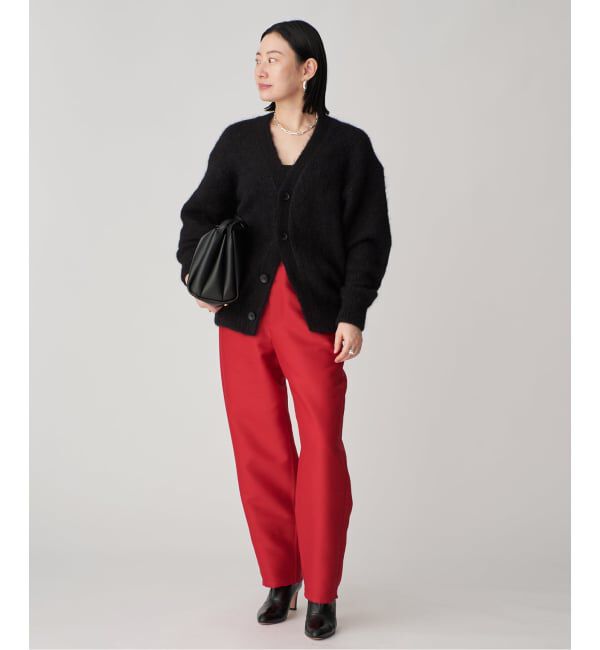 VERMEIL par iena「SLOANE スローン 3G天竺アルパカxウール Vネックカーディガン SL10W-980」|カーディガン|