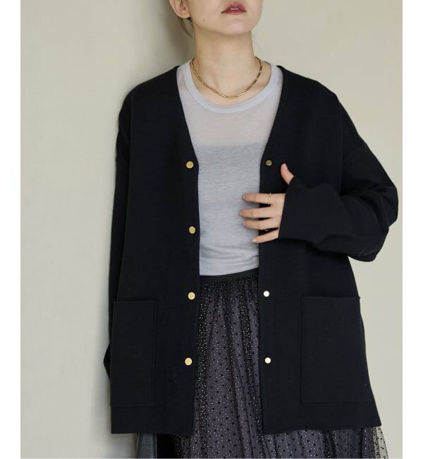 IENA「《追加2》リヨセルカシミヤロングTシャツ」|Tシャツ・カットソー|