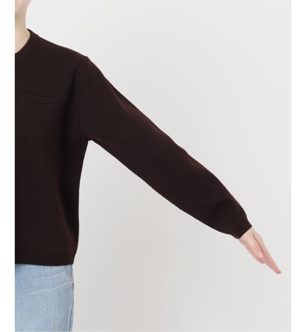 IENA「《追加》スーパーファインスムースクルーカーディガン」|カーディガン|