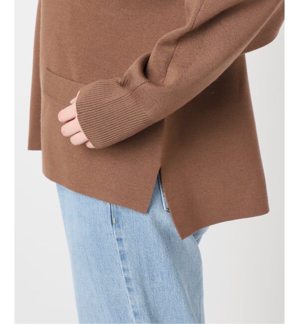 IENA「《追加4》スーパーファインスムース ショートカーディガン」|カーディガン|