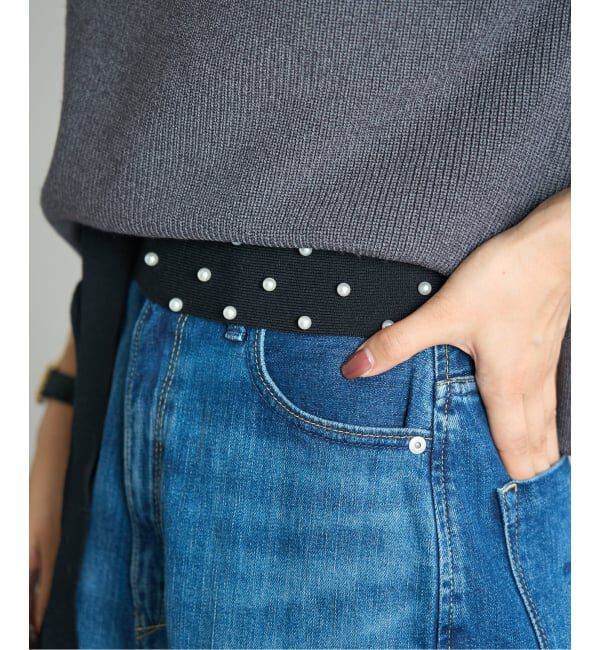 IENA「パールベルト」|ベルト|