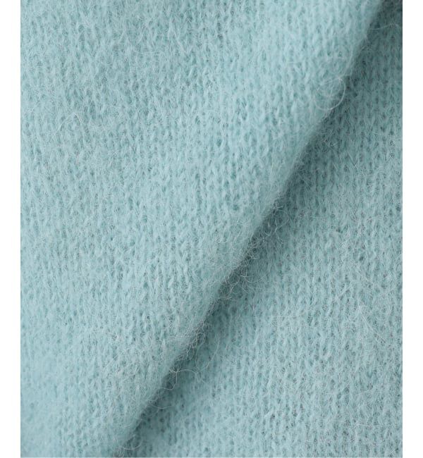 IENA「ブローチ付きベビーアルパカニット」|ニット・セーター|