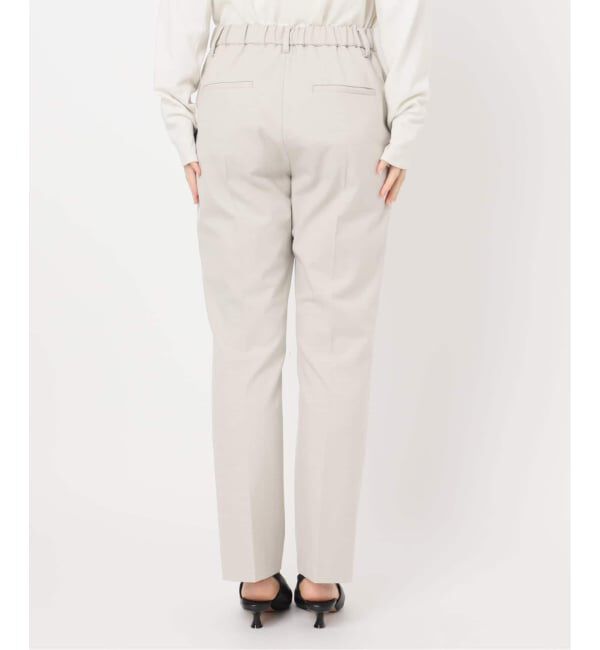 SLOBE IENA「《吸湿発熱/追加》CIRCULATE WARM スティックパンツ」|スラックス|