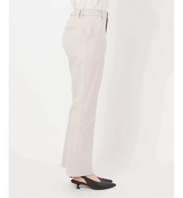 SLOBE IENA「《吸湿発熱/追加》CIRCULATE WARM スティックパンツ」|スラックス|