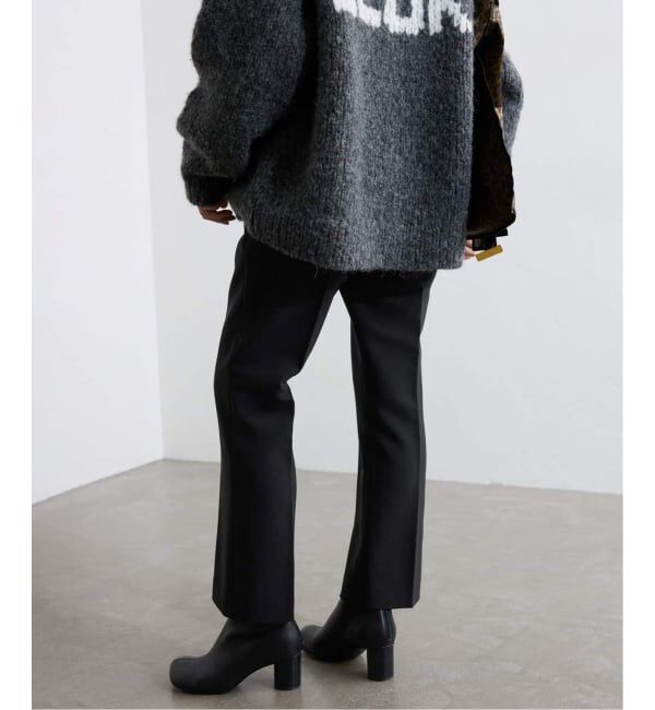 SLOBE IENA「《吸湿発熱/追加》CIRCULATE WARM スティックパンツ」|スラックス|