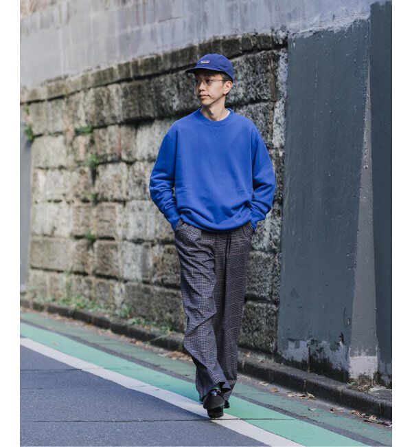 EDIFICE「【LOOPWHEELER for LOWERCASE】ライトツリウラケ ルーズフィットスウェット」|スウェット・ジャージ|