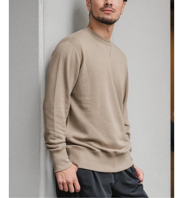 EDIFICE「【LOOPWHEELER for LOWERCASE】ライトツリウラケ ルーズフィットスウェット」|スウェット・ジャージ|