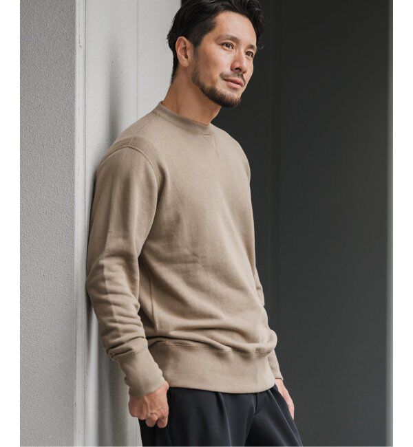 EDIFICE「【LOOPWHEELER for LOWERCASE】ライトツリウラケ ルーズフィットスウェット」|スウェット・ジャージ|