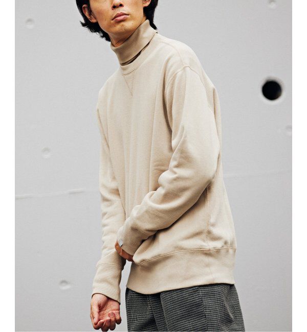 EDIFICE「【LOOPWHEELER for LOWERCASE】ライトツリウラケ ルーズフィットスウェット」|スウェット・ジャージ|